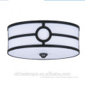 Europe acrylic and wood ceiling lamp for indoor decor or hotel guestroom decor